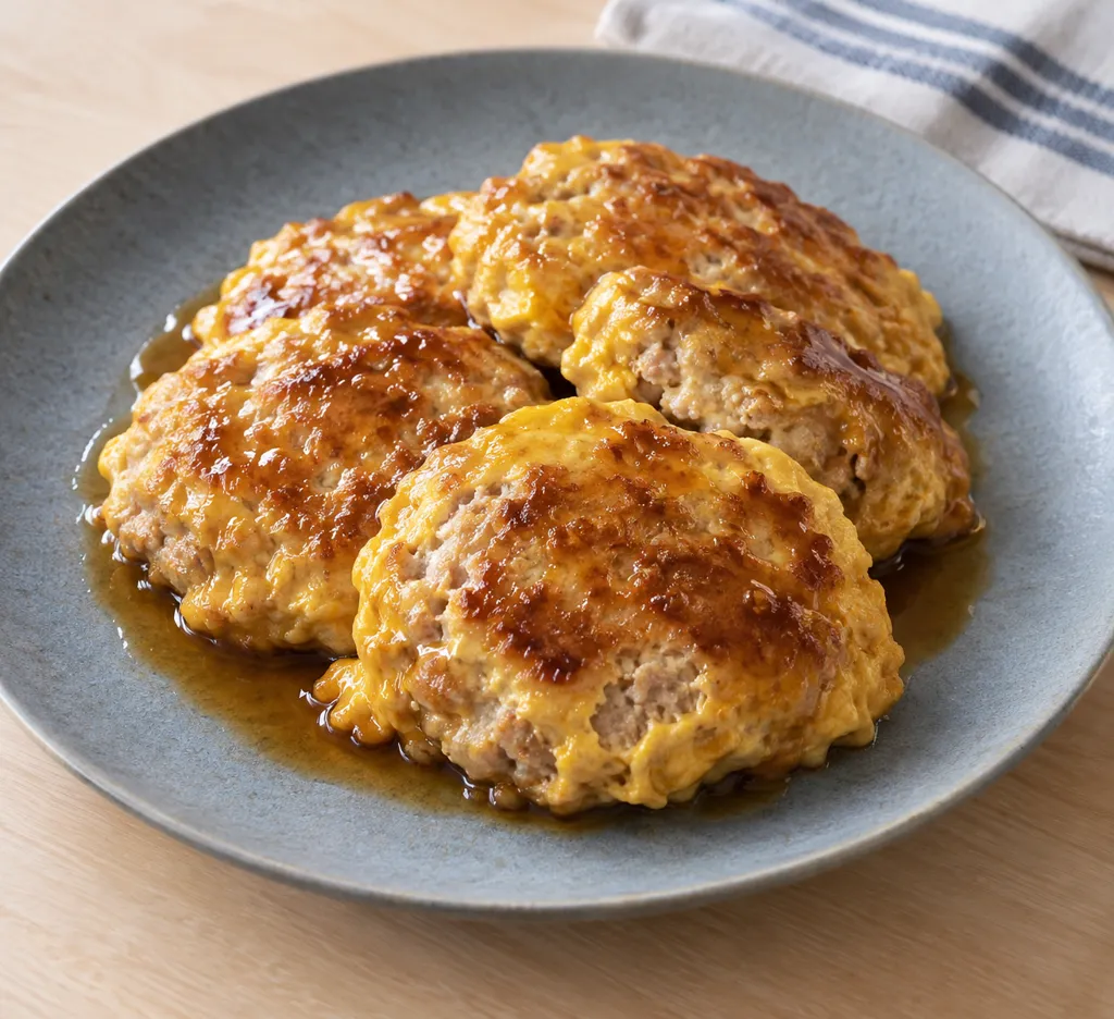 豚ひき肉と卵のレモンしょうが焼きの完成イメージ