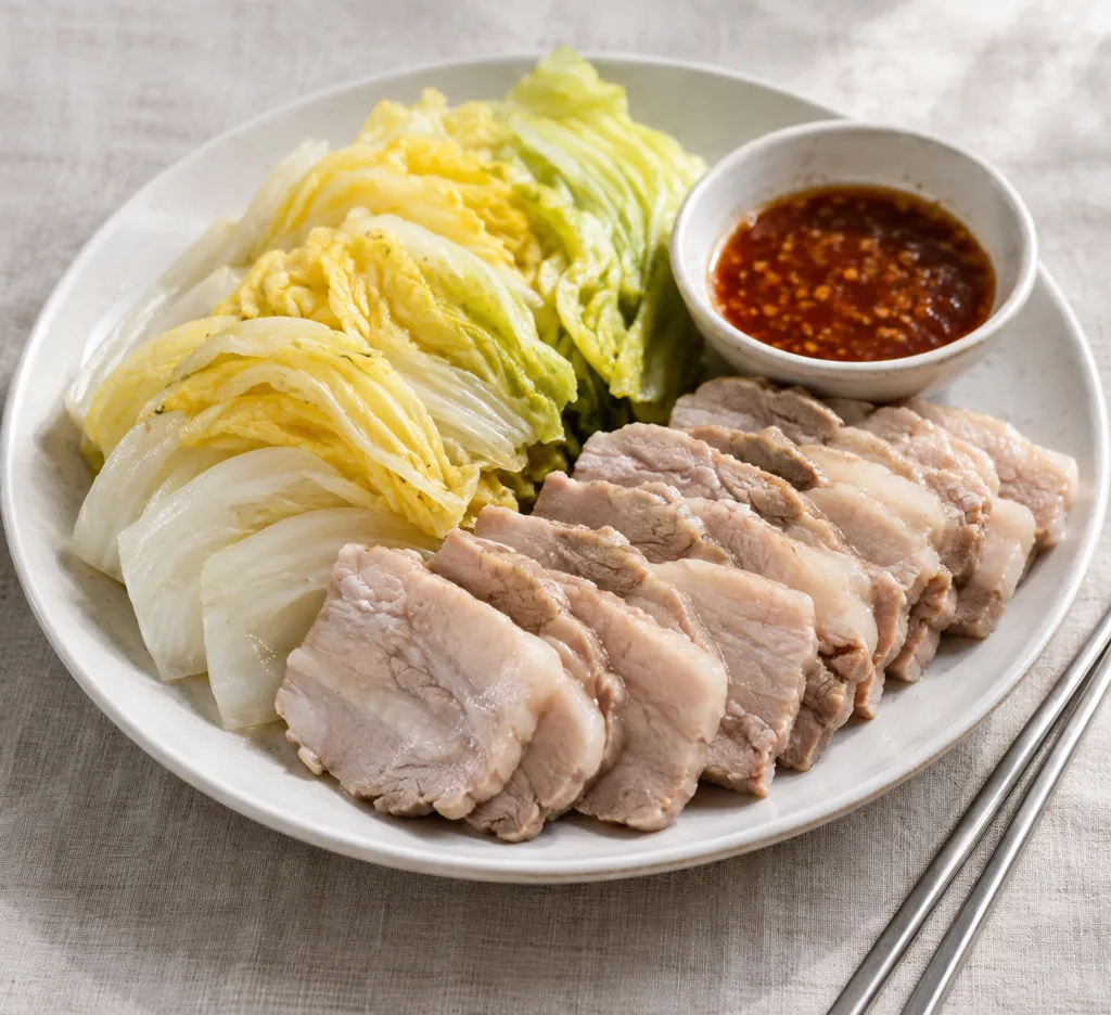 豚バラ肉と白菜のレンジポッサムの完成イメージ