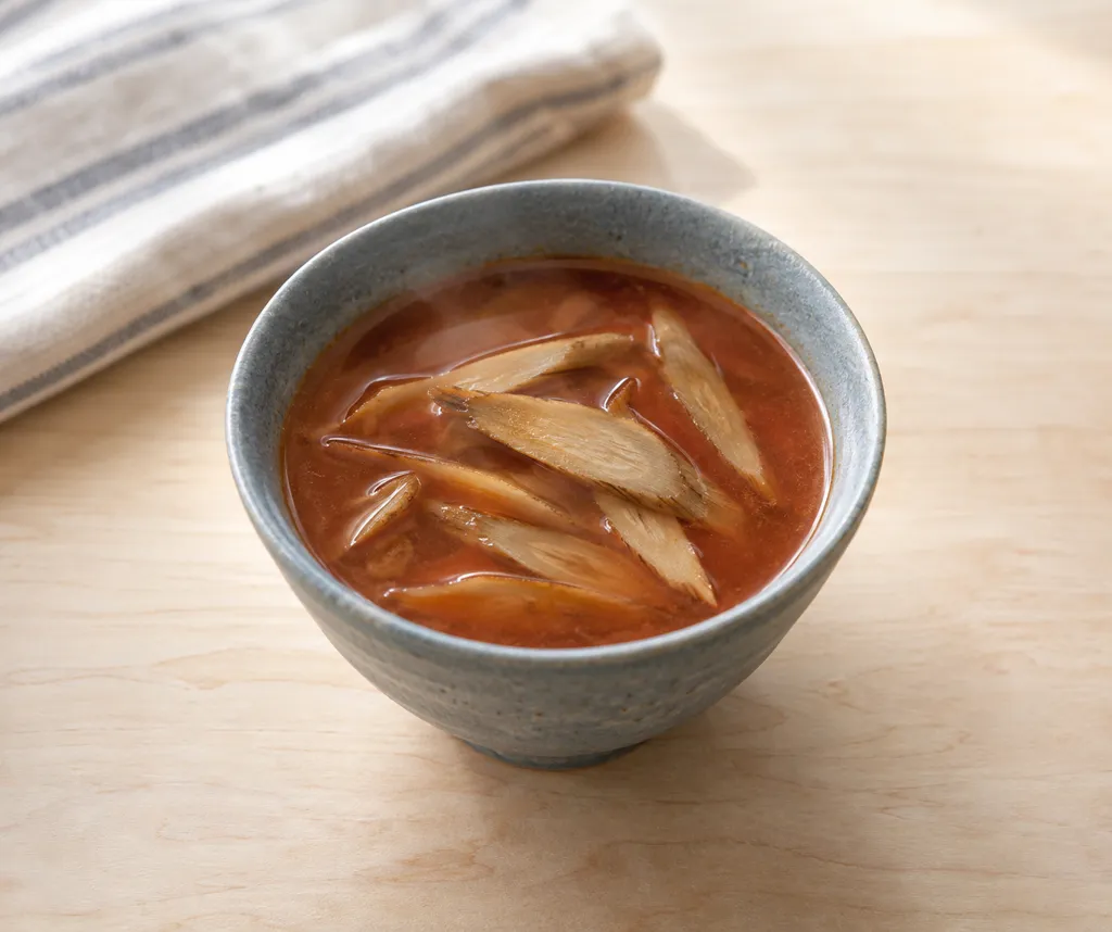 ごぼうのケチャップスープの完成イメージ