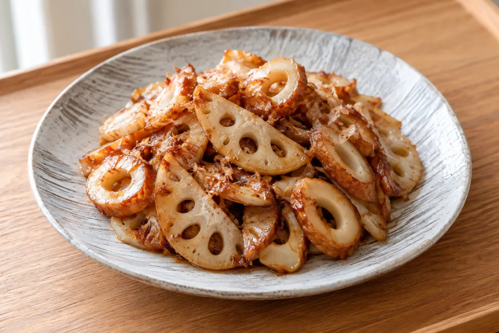 ちくわとれんこんのおかか炒めの完成イメージ