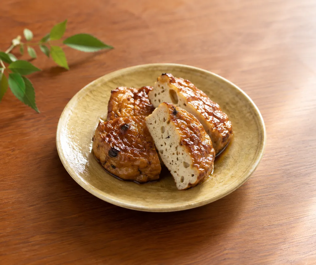 がんもどきの酢醤油焼きの完成イメージ