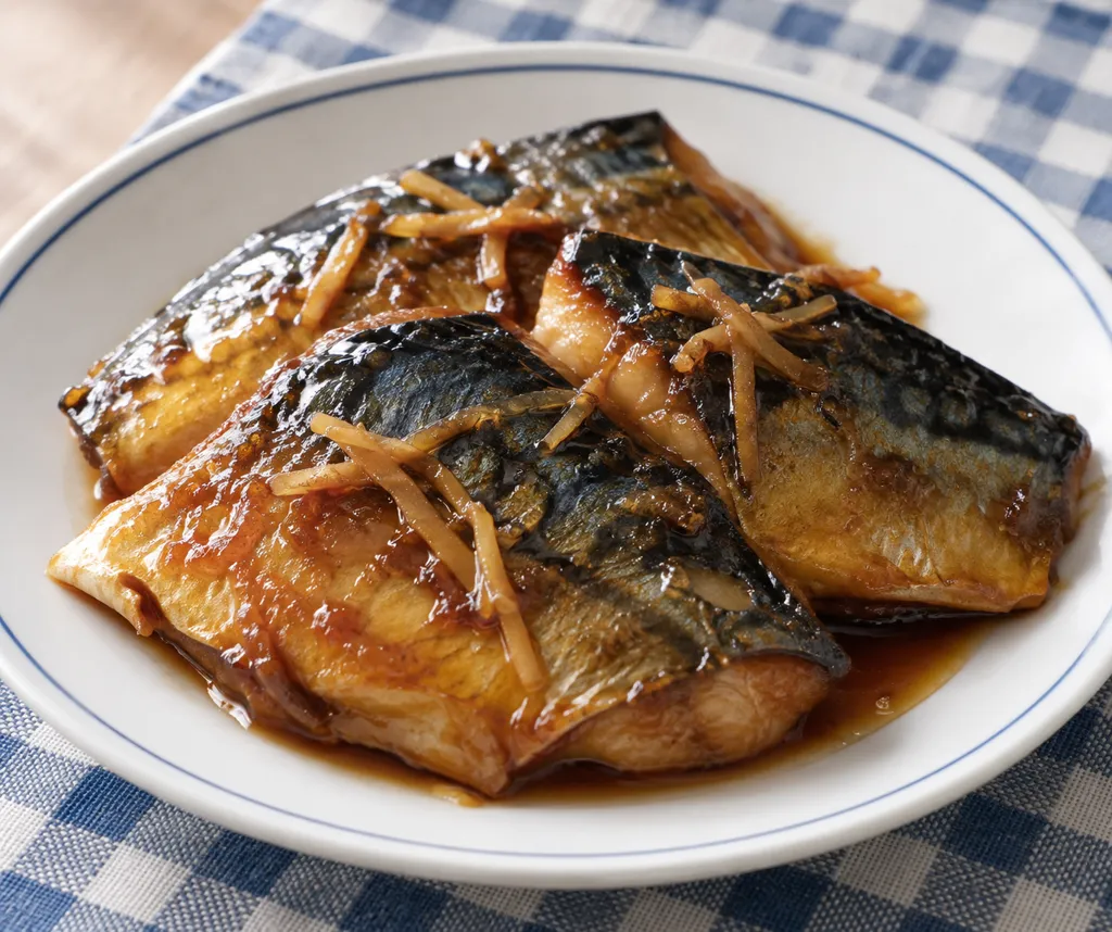 さばのしょうが照り焼きの完成イメージ