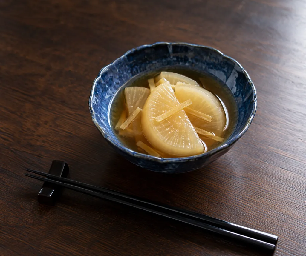 大根の煮びたしの完成イメージ