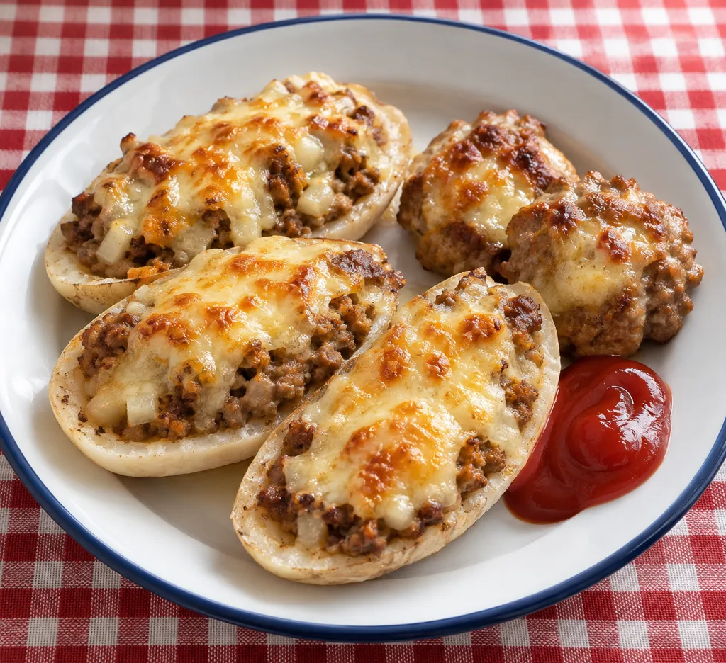 長芋と豚ひき肉の肉詰め焼きの完成イメージ