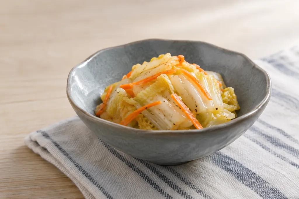 白菜とにんじんのやわらかマリネの完成イメージ