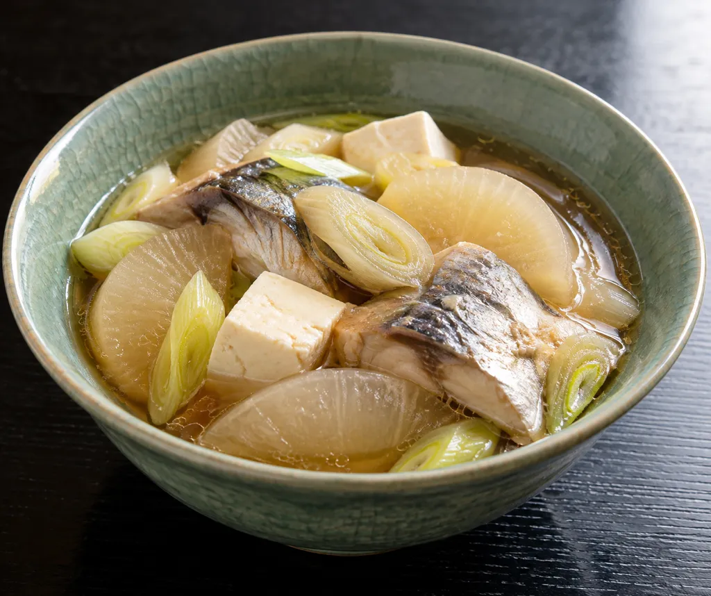 あじと大根の中華寄せ煮の完成イメージ