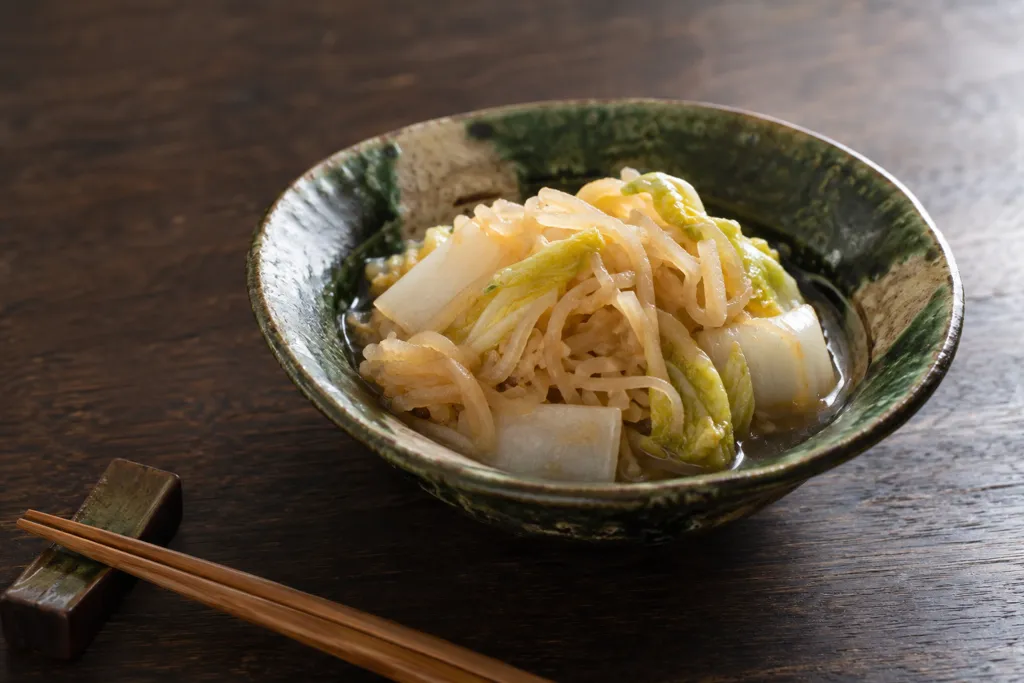 切り干し大根と白菜のやわらか煮の完成イメージ
