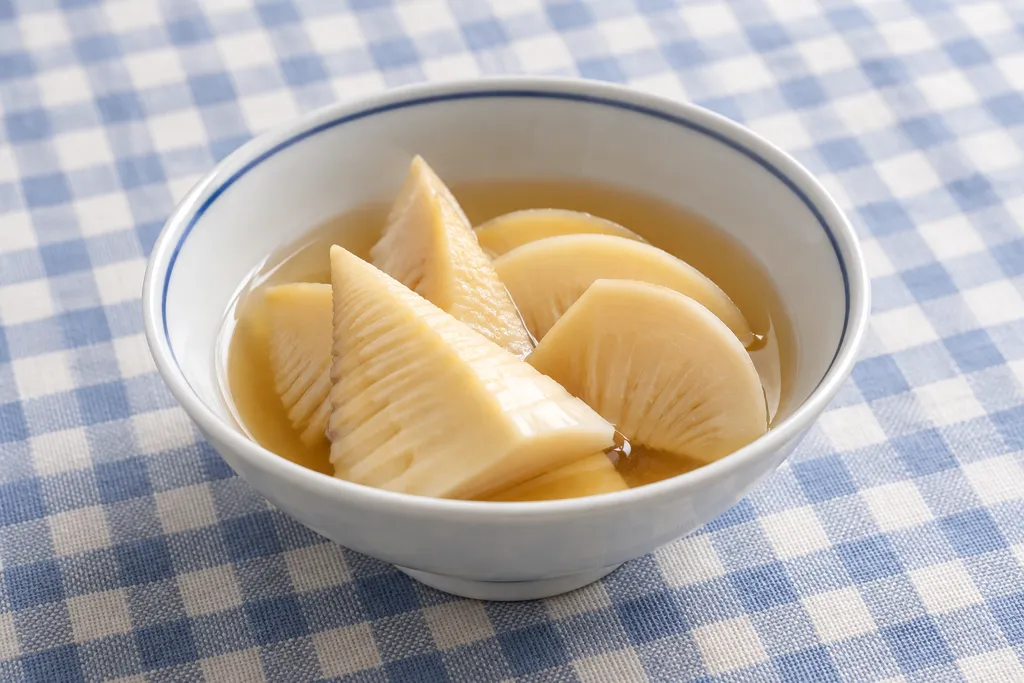たけのこの煮びたしの完成イメージ