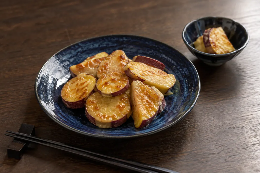 さつまいもの味噌マヨ焼きの完成イメージ