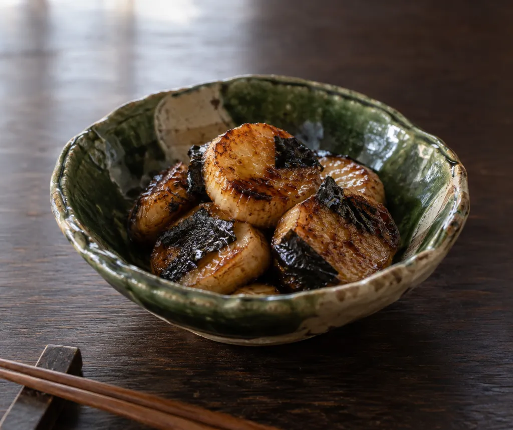長芋とのりの磯辺焼きの完成イメージ