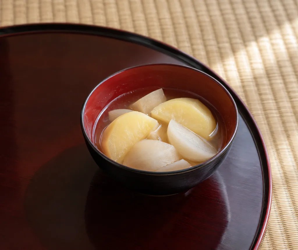 じゃがいもとかぶのあっさり煮の完成イメージ