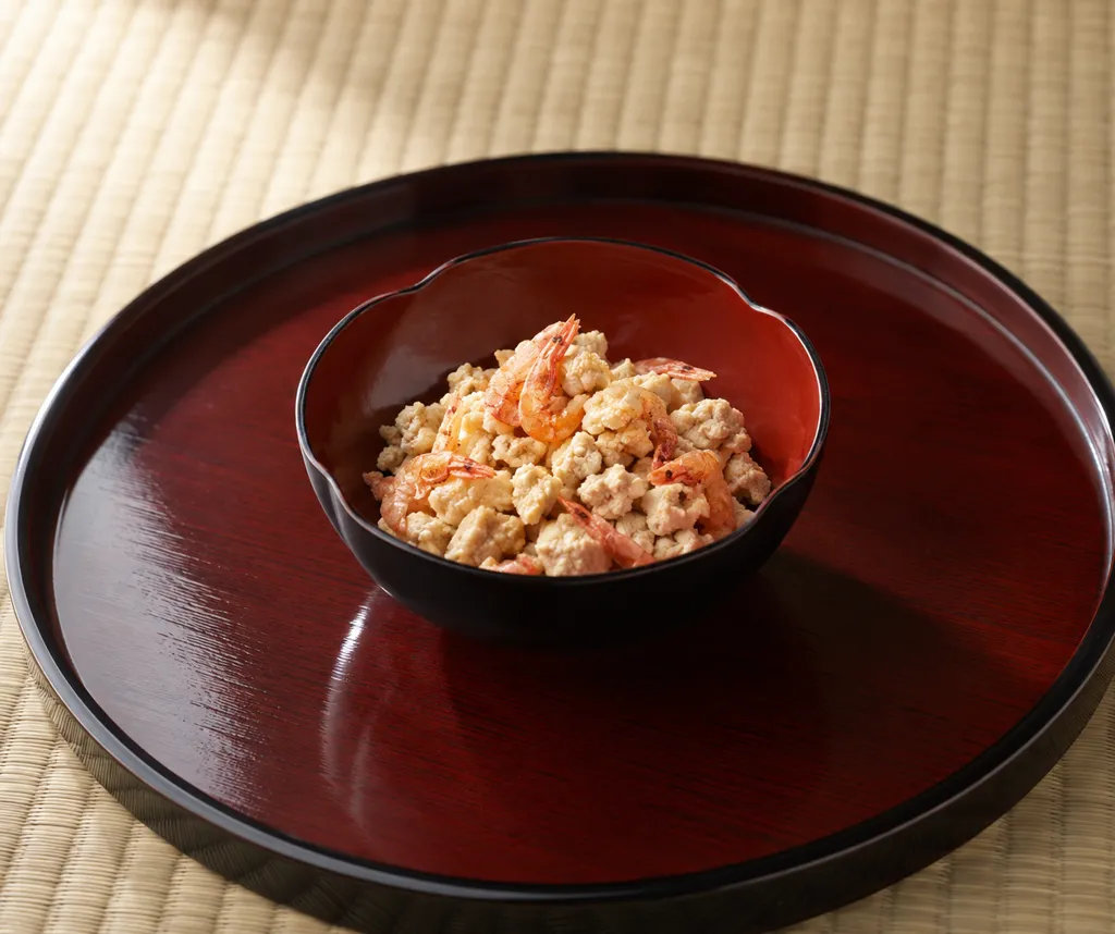豆腐と桜えびの香ばしそぼろの完成イメージ