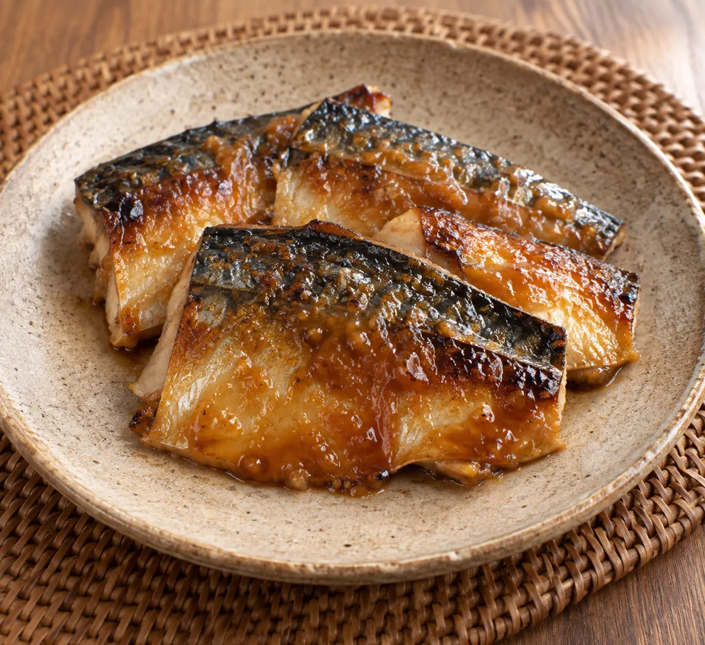 さばのしょうが味噌焼きの完成イメージ