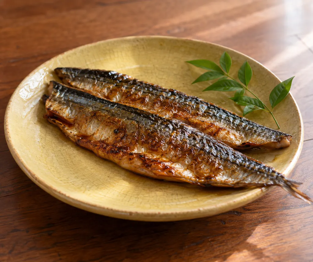 さんまの醤油香る塩焼きの完成イメージ