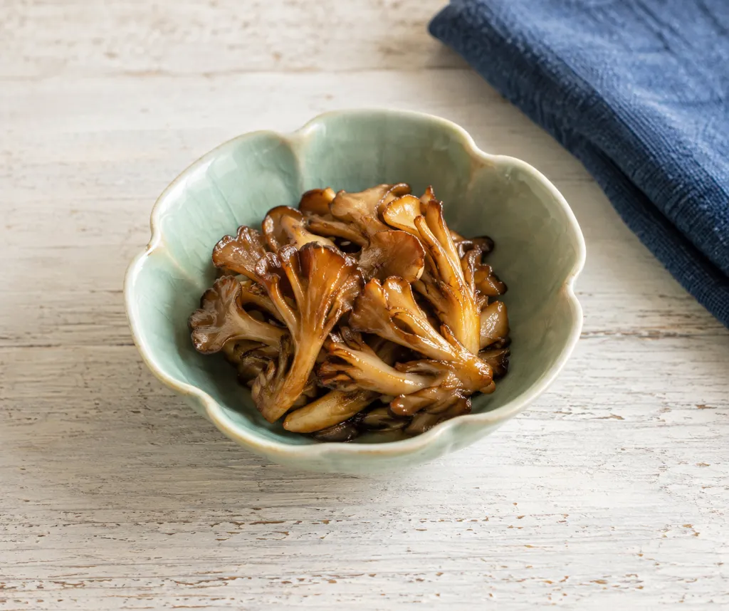 まいたけの甘辛焼きの完成イメージ