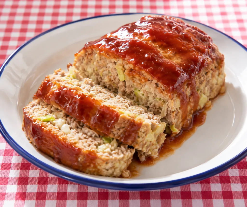 豚ひき肉とキャベツのレンジミートローフの完成イメージ