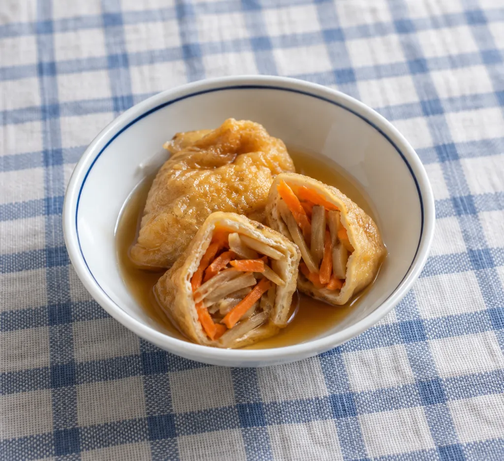 にんじんとごぼうの袋煮の完成イメージ