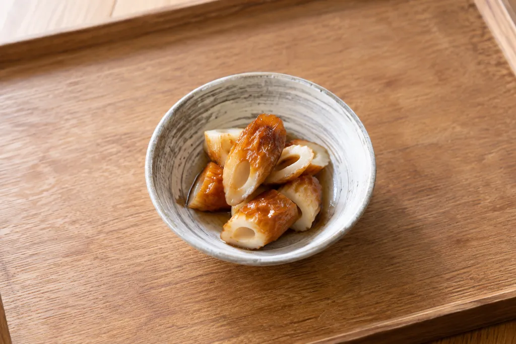 ちくわの甘辛焼きの完成イメージ