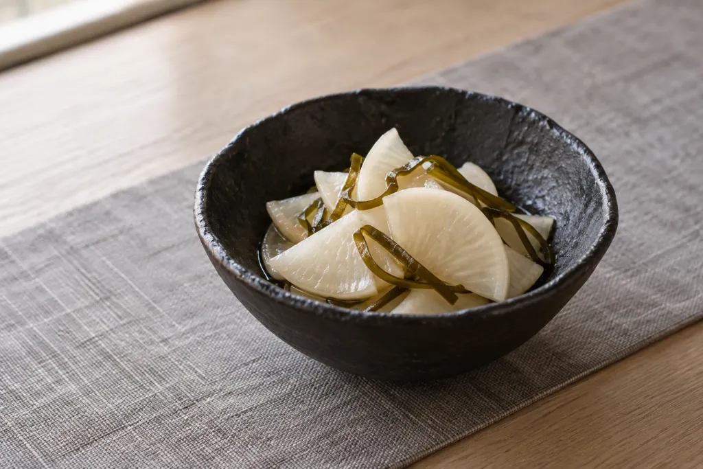 かぶと昆布の酢の物の完成イメージ