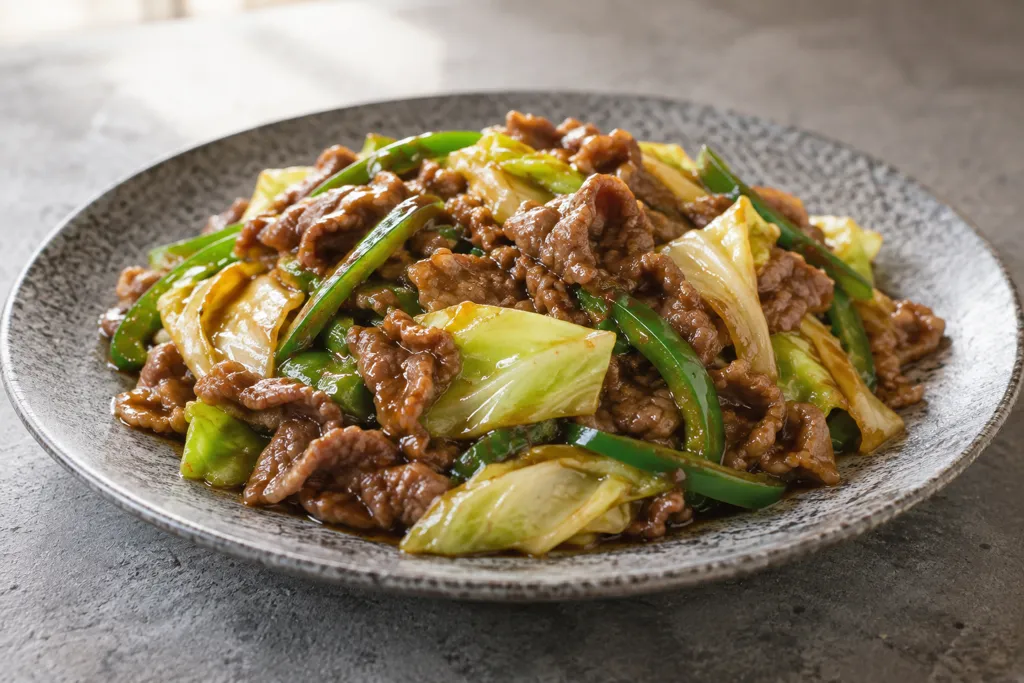牛肉とキャベツのプルコギの完成イメージ