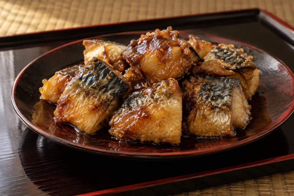 さばのしょうが醤油揚げ焼きの完成イメージ