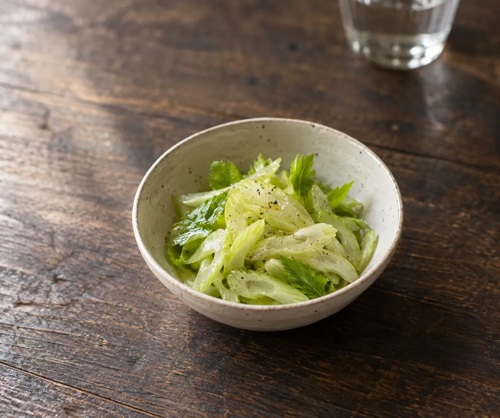 セロリのフレンチサラダの完成イメージ