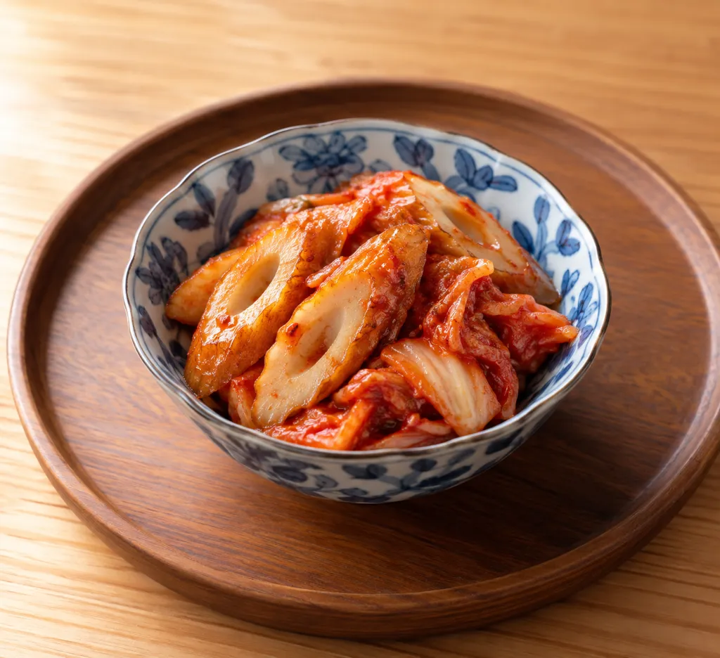 キムチとちくわの甘辛炒めの完成イメージ