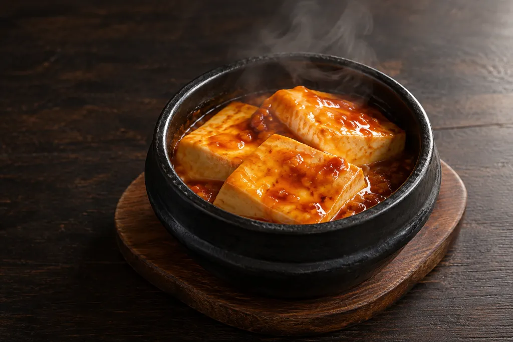 絹ごし豆腐のしょうが甘辛焼きの完成イメージ