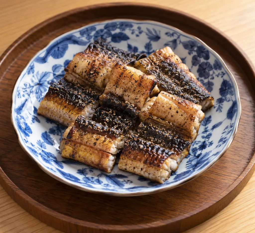 うなぎのこしょう塩焼きの完成イメージ