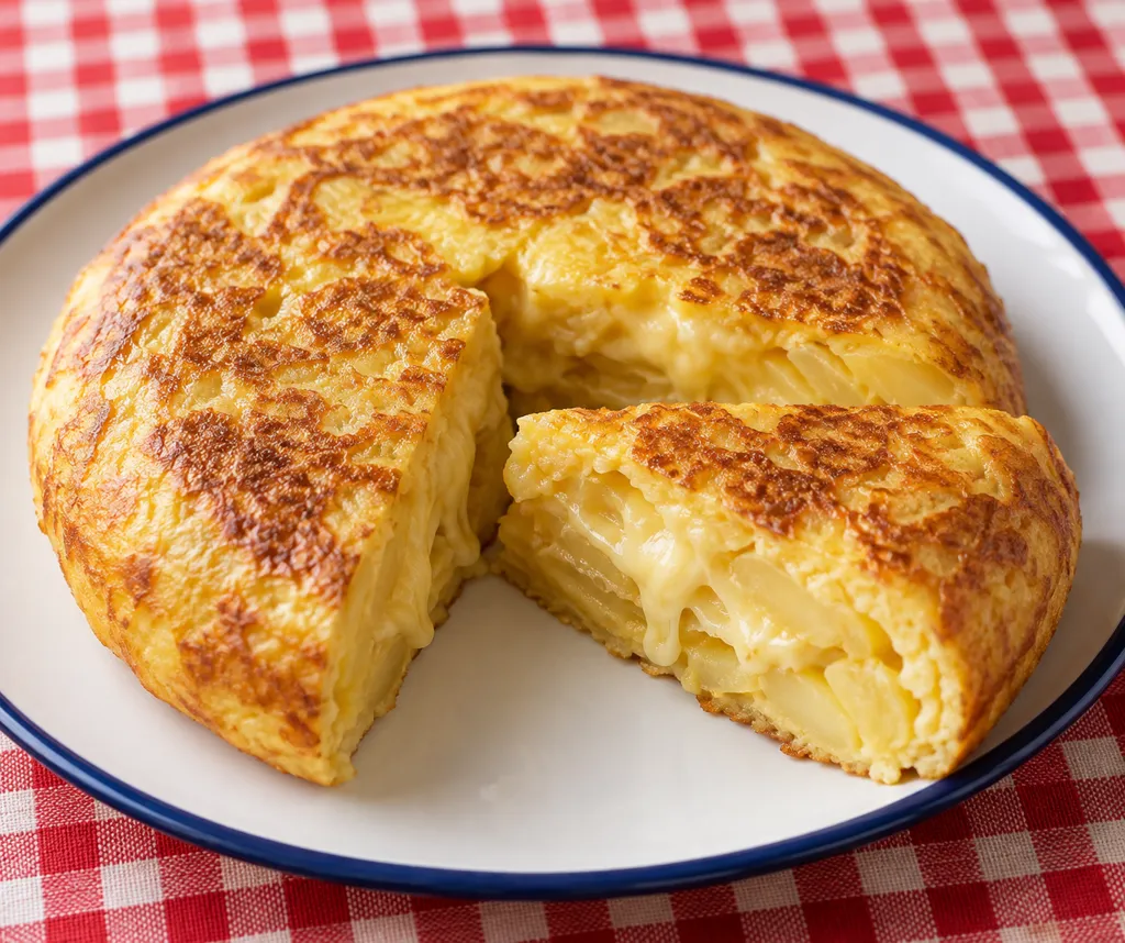 じゃがいものチーズオムレツの完成イメージ