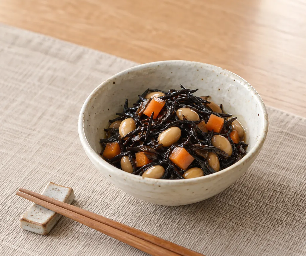 ひじきと大豆の煮物の完成イメージ