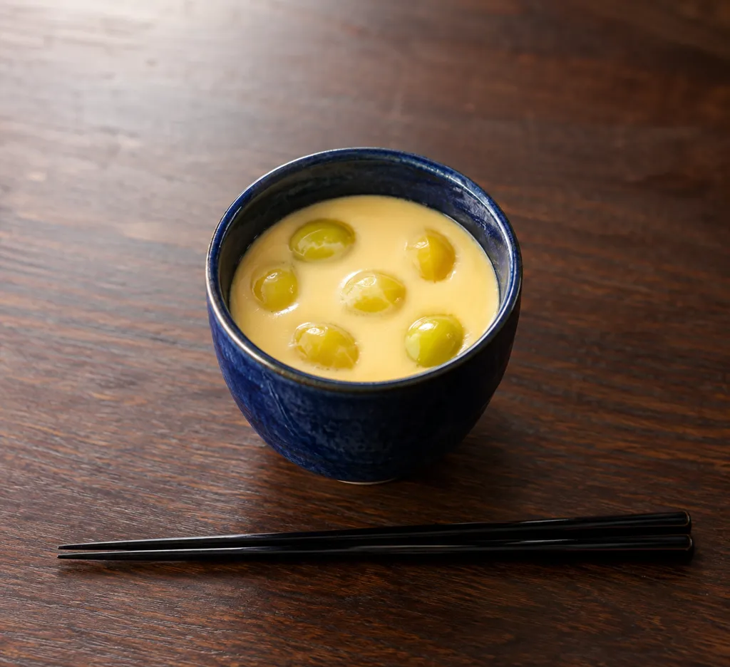 銀杏の茶碗蒸しの完成イメージ