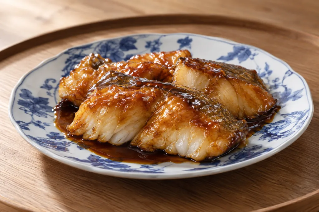 たらの甘口かば焼きの完成イメージ