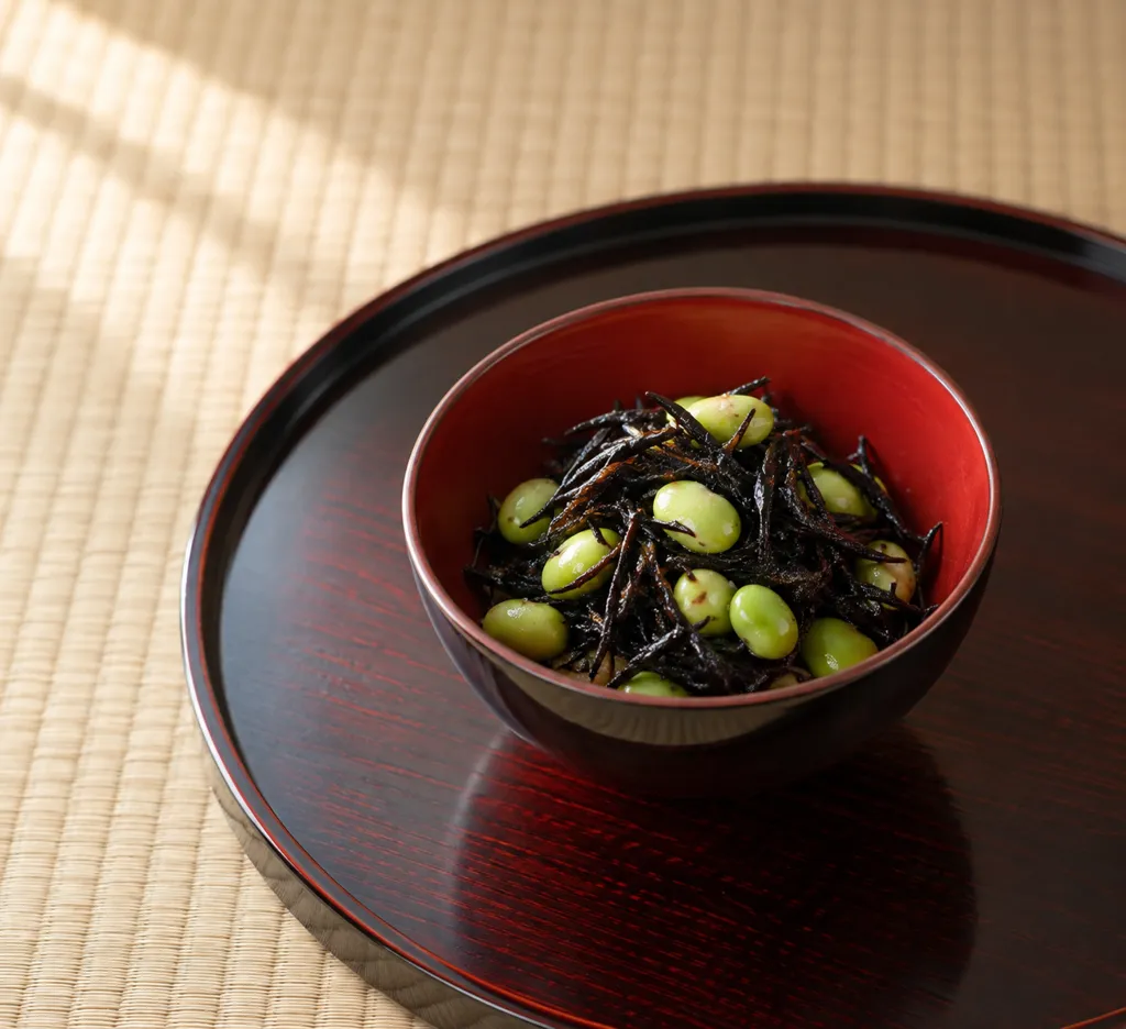 ひじきと枝豆の煮物の完成イメージ