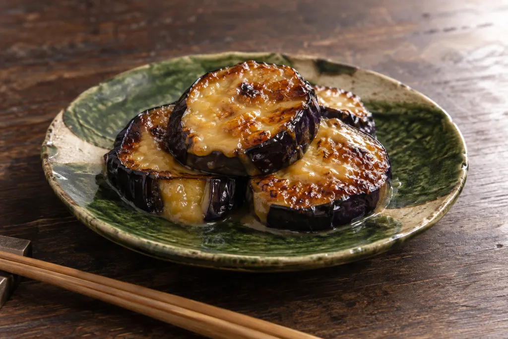 なすの味噌マヨ焼きの完成イメージ