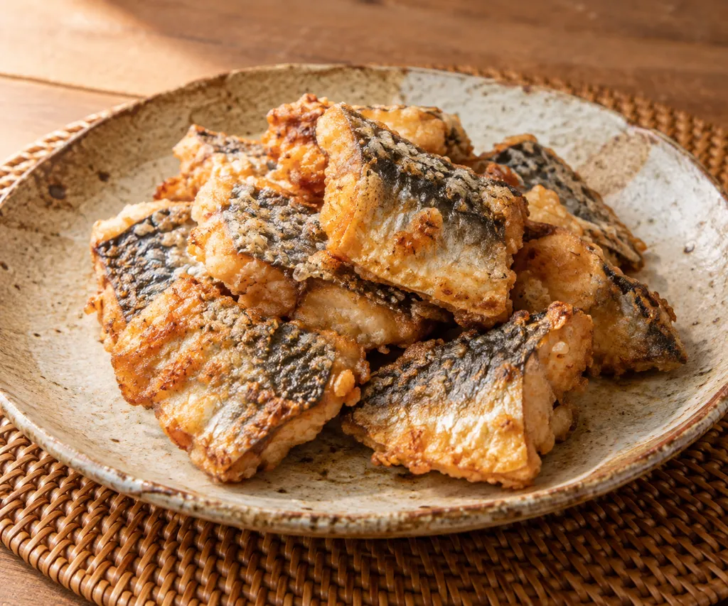 あじの竜田揚げ ごま油風味の完成イメージ