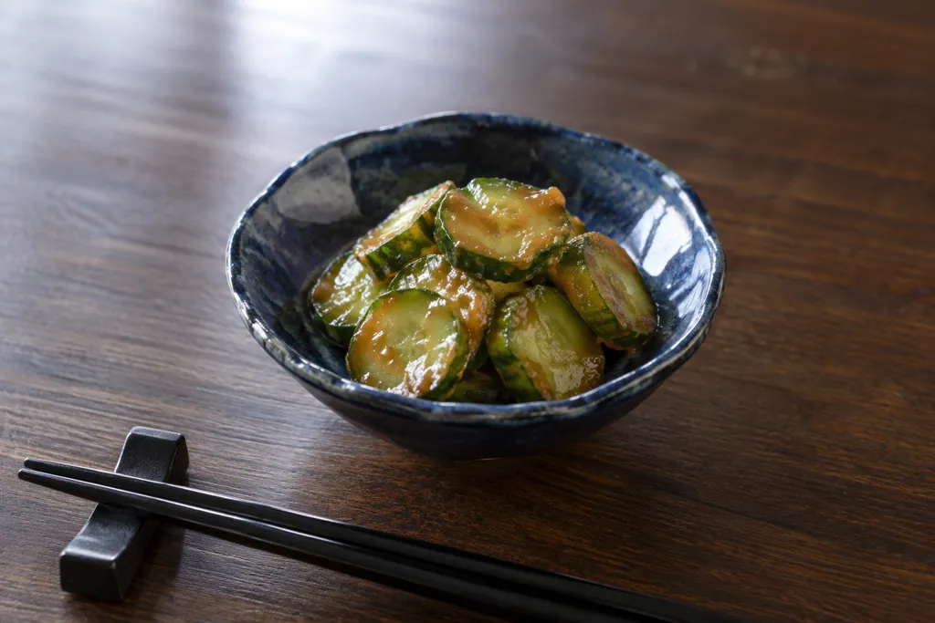 ピクルスの味噌炒めの完成イメージ