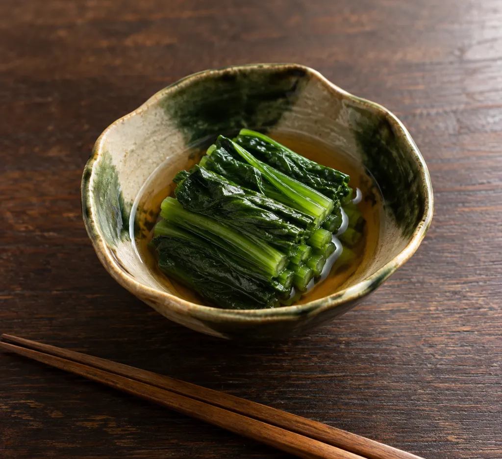 ほうれん草のおひたしの完成イメージ