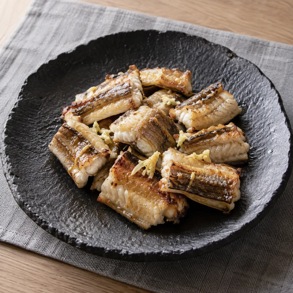 あなごの塩焼きしょうが風味の完成イメージ