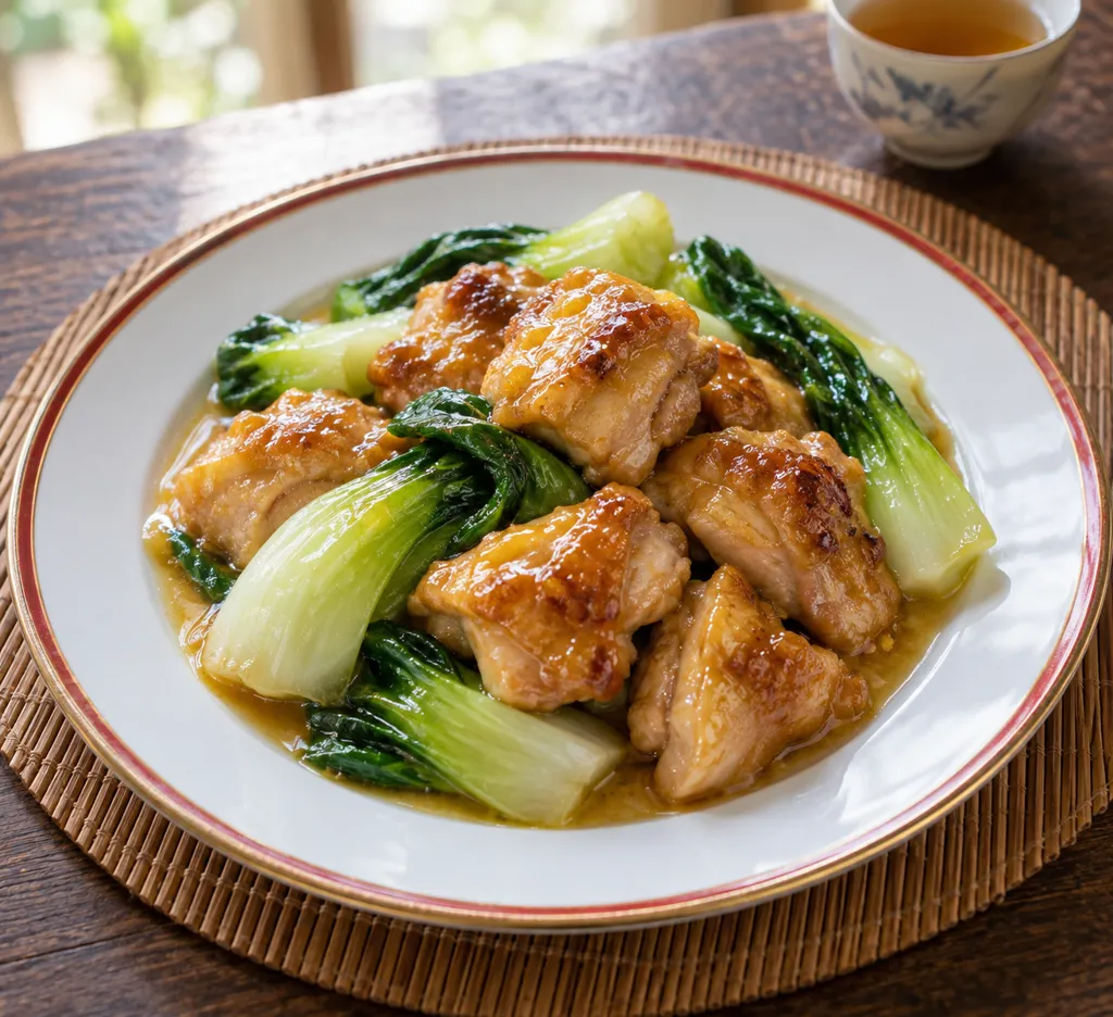 鶏ひき肉とピーマンの中華炒めの完成イメージ
