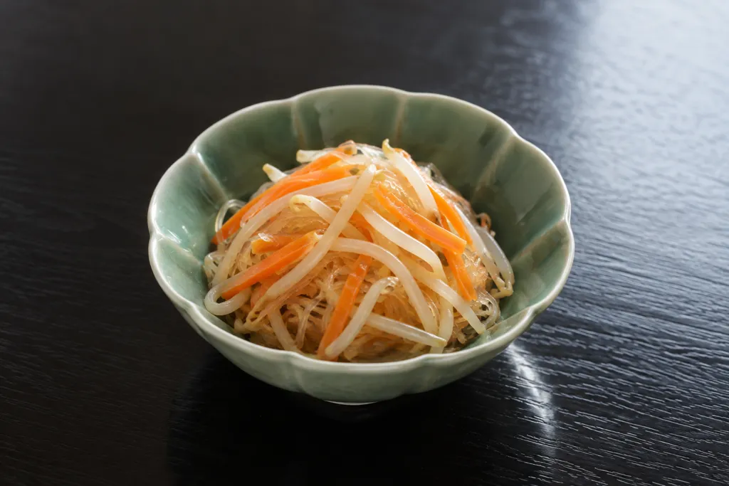 春雨とにんじんの中華サラダの完成イメージ