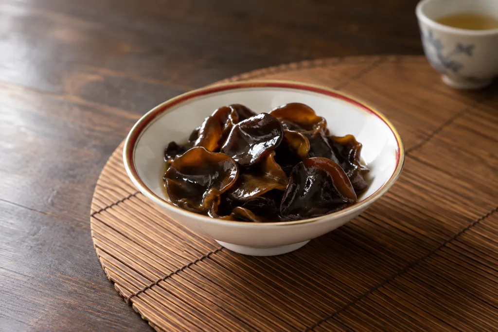 きくらげのごま油香る中華蒸しの完成イメージ
