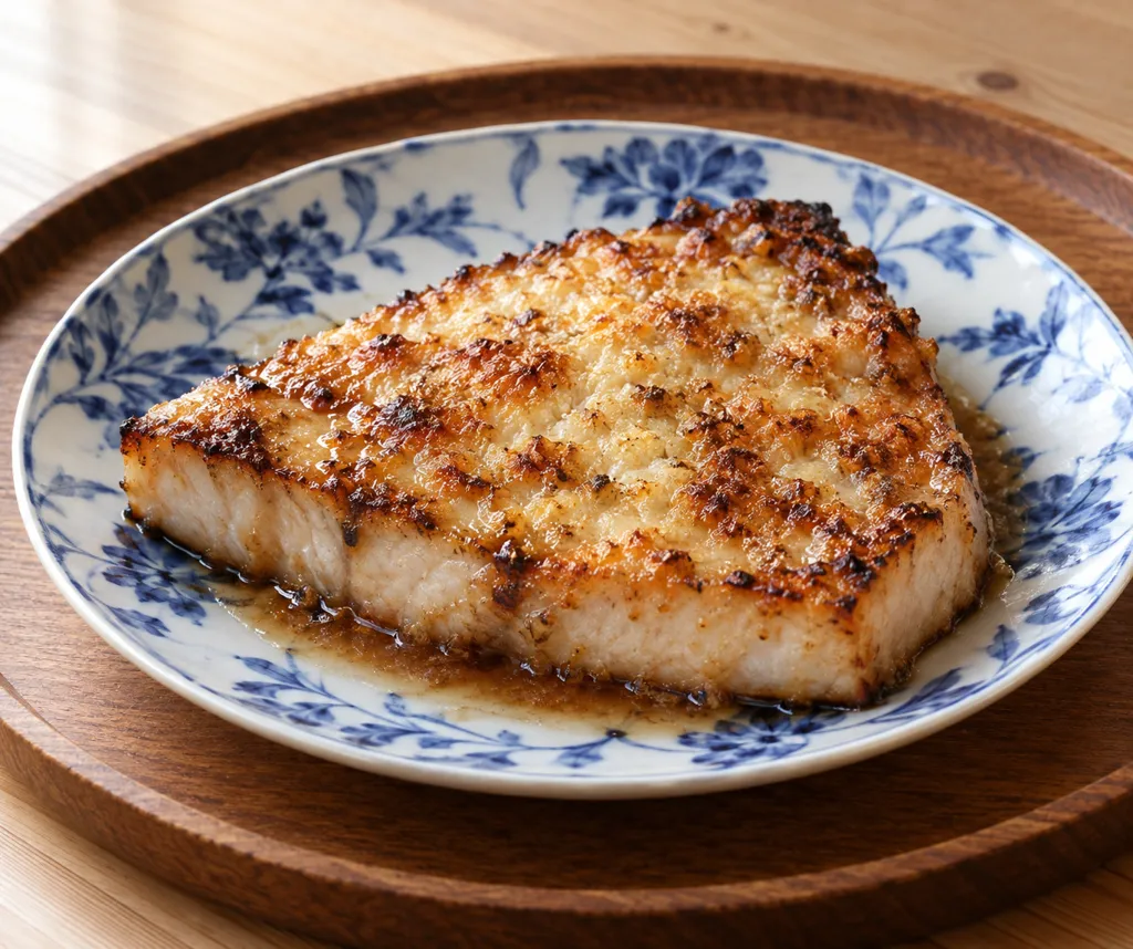めかじきのマヨチーズ焼きの完成イメージ