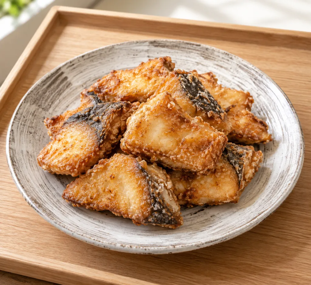ぶりの竜田揚げ みりん醤油風味の完成イメージ