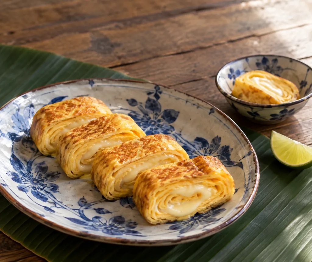 チーズ入り卵焼きの完成イメージ