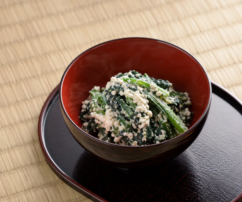 ほうれん草の白和えの完成イメージ
