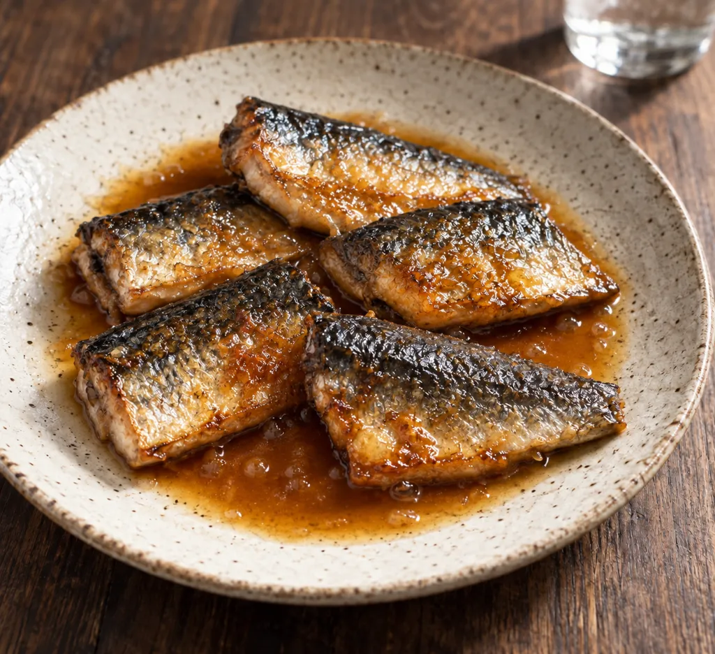 さんまのしょうが醤油ムニエルの完成イメージ