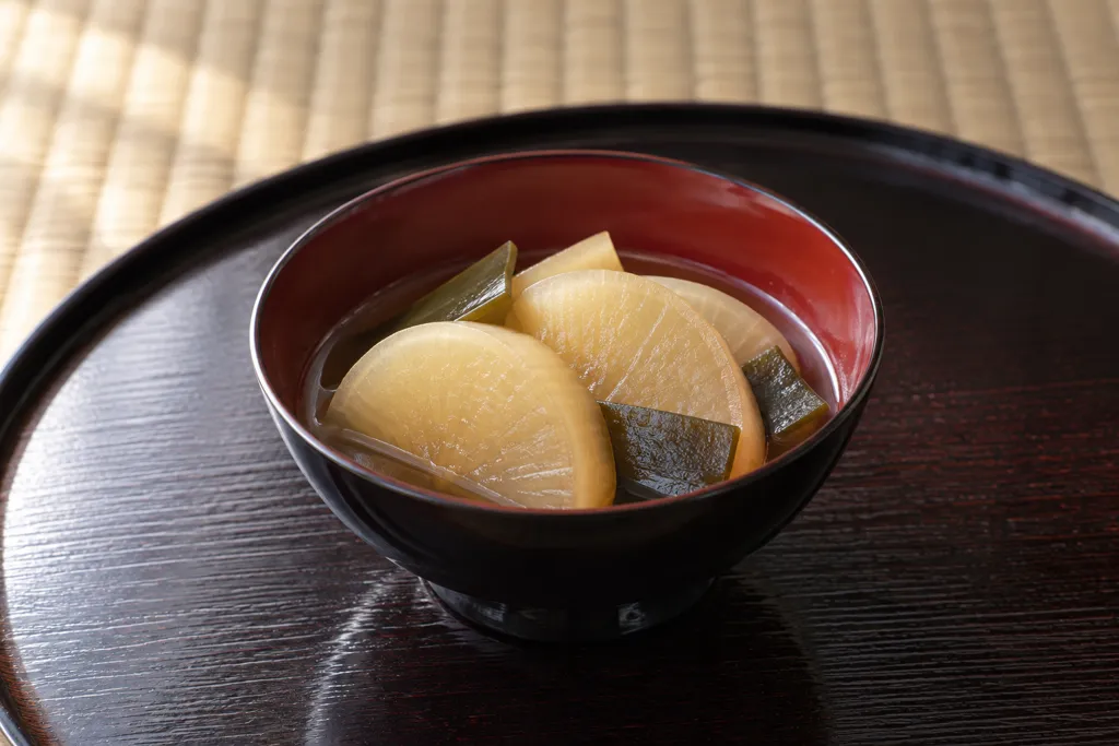 大根と昆布の含め煮の完成イメージ