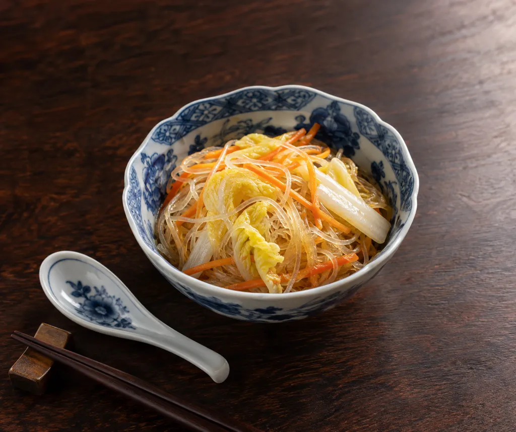春雨と白菜の中華サラダの完成イメージ