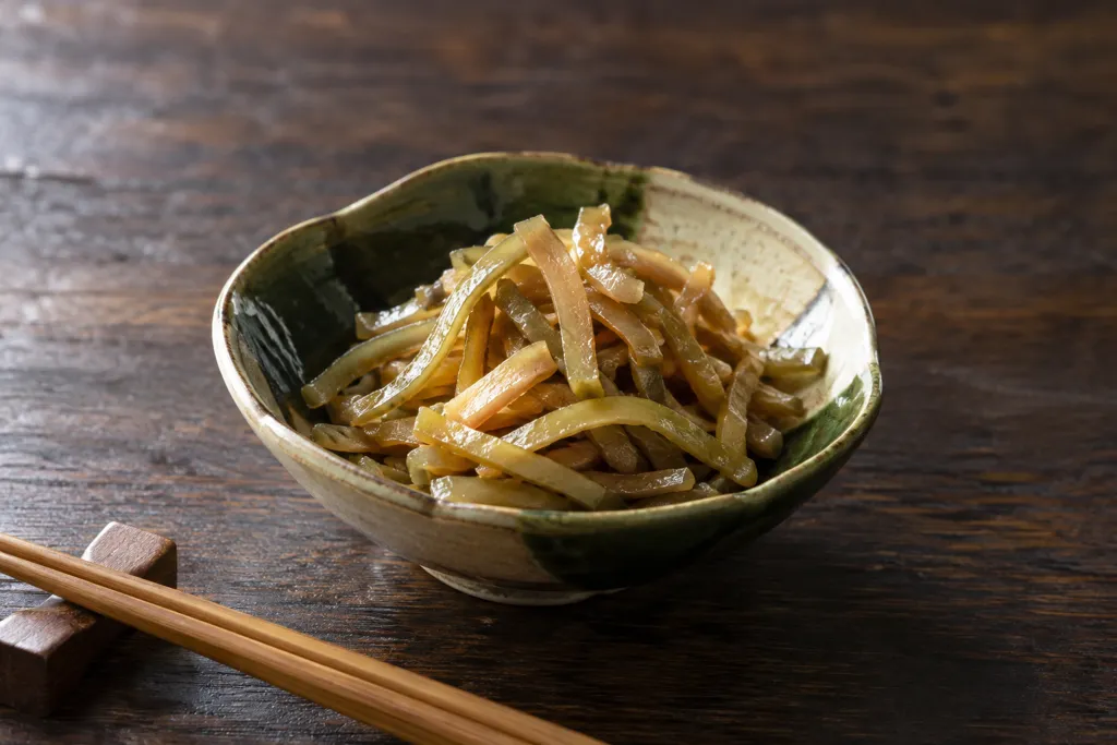 ザーサイの中華ごま油炒めの完成イメージ